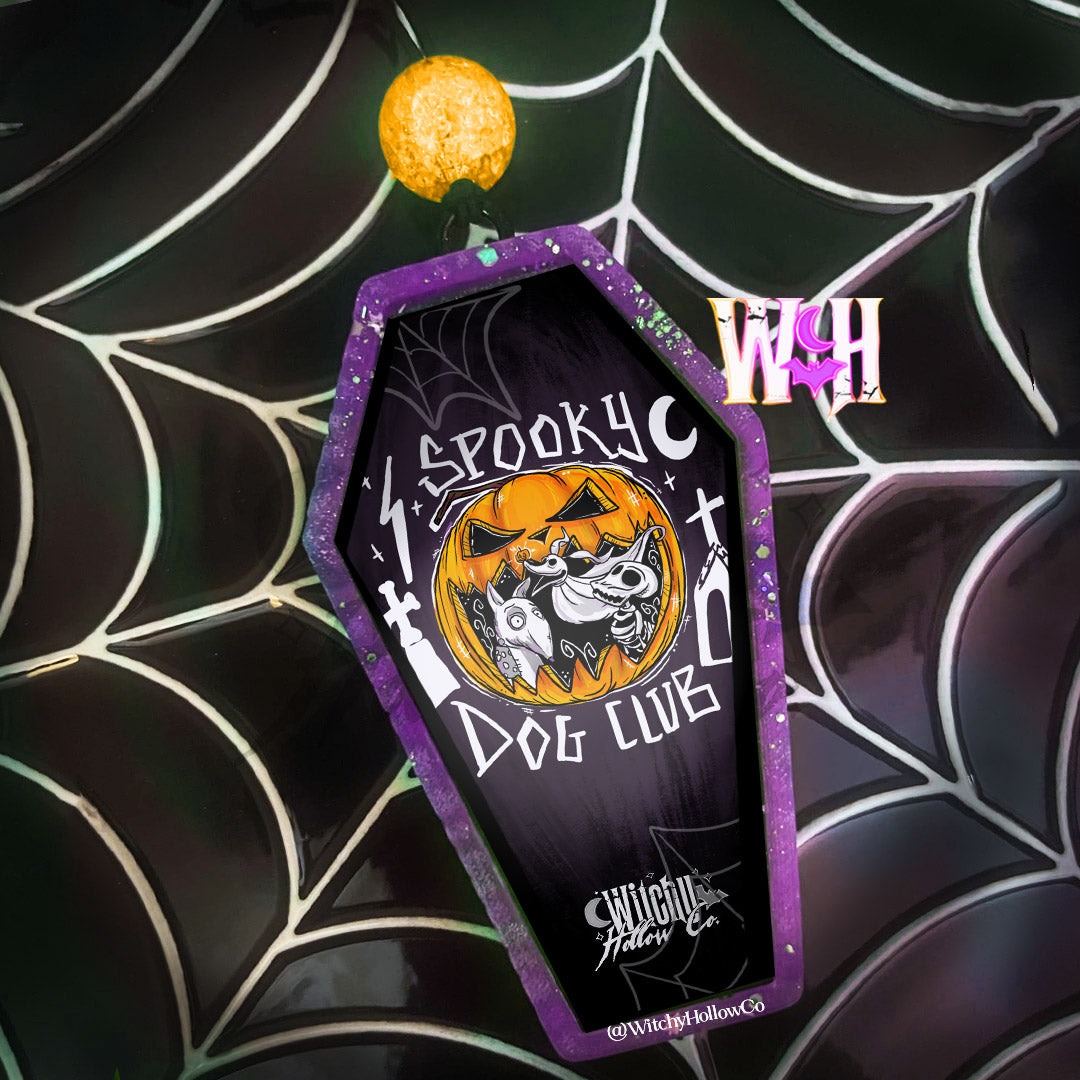 Spooky Dog Club Coffin Freshie