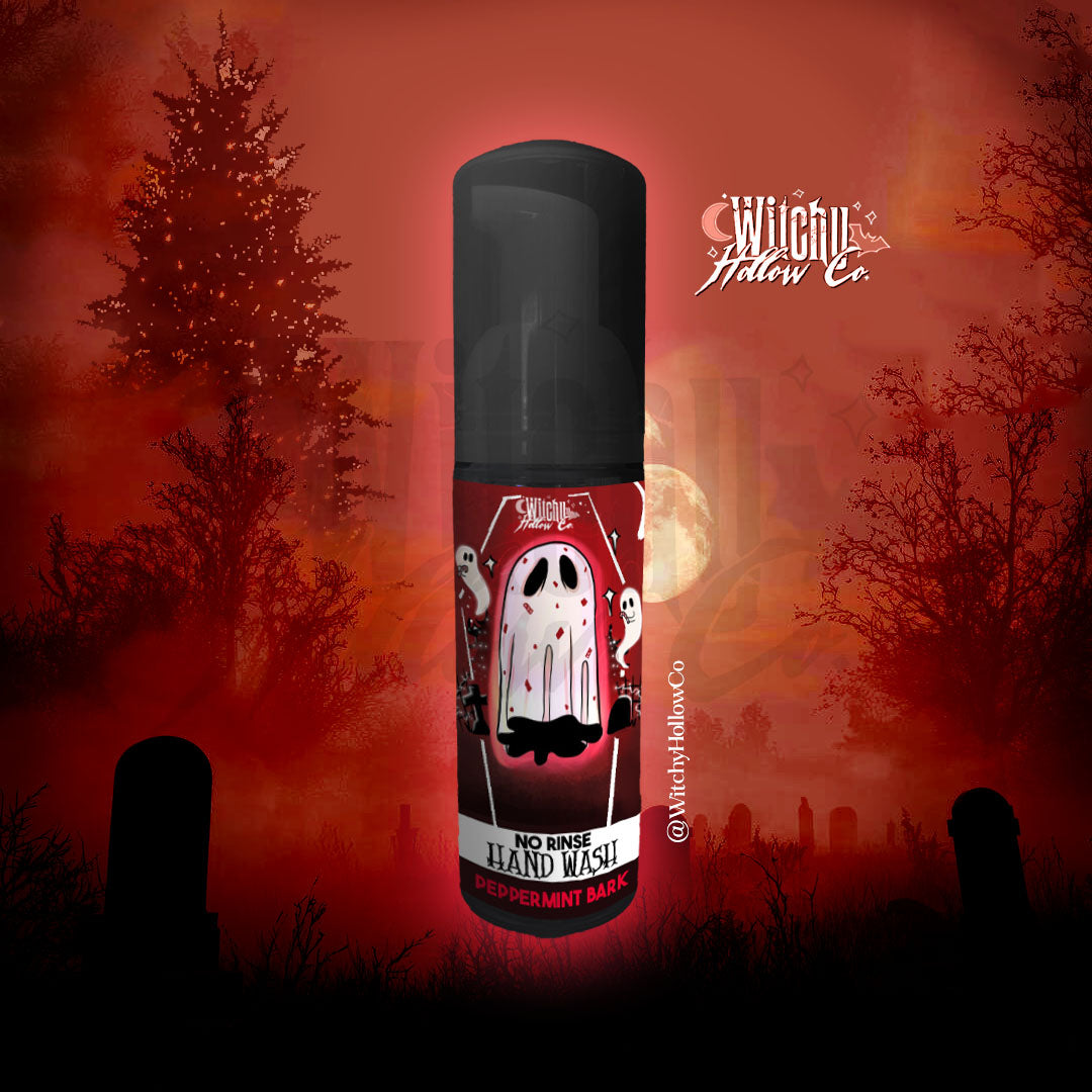 Creepmas Ghost of Peppermint Bark No Rinse hand wash