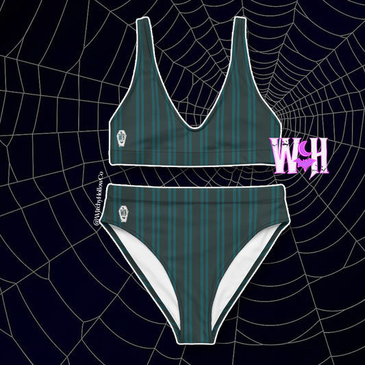 Haunted Manor Two-Piece High Waisted