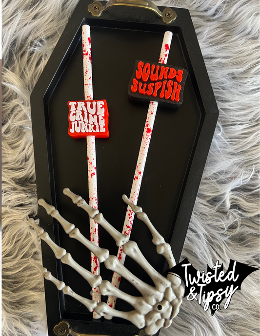 True Crime Straw Toppers