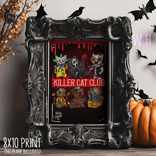Horror Cat Club prints