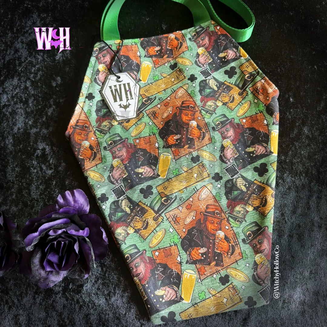 leprechaun Coffin Tote
