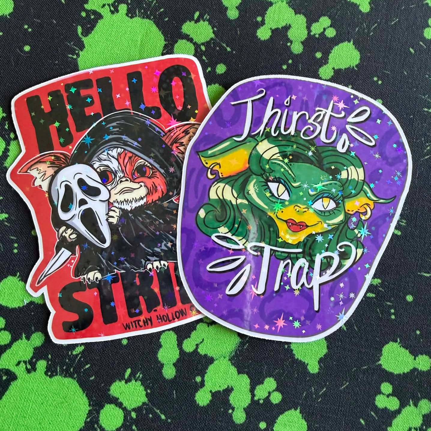 Giz and Gret Sticker