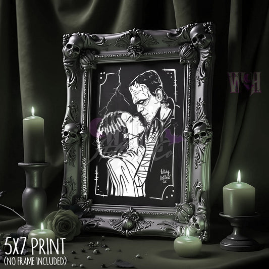 Monster demands a Bride prints