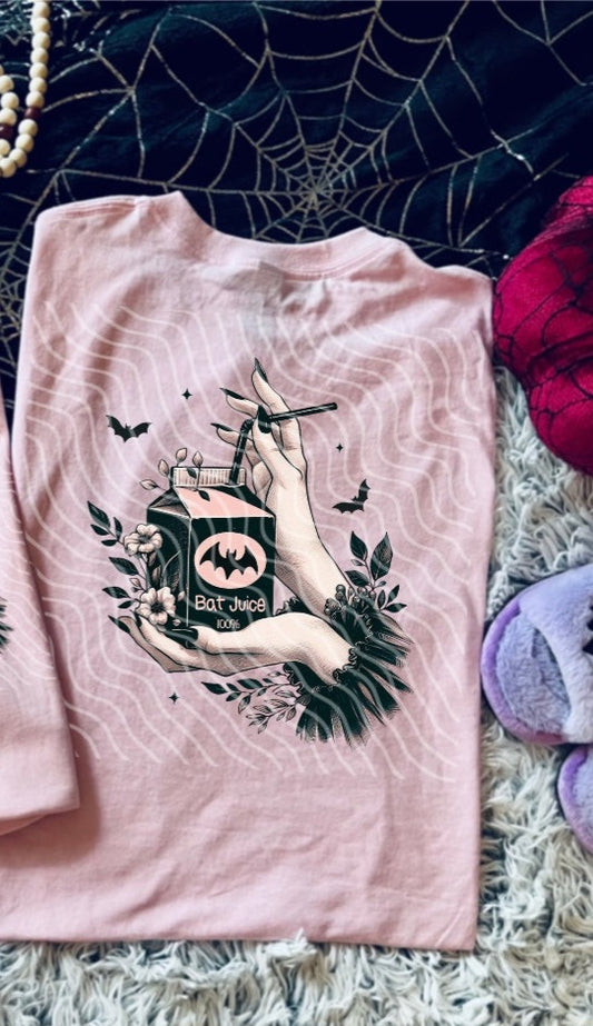 bat juice Tee- Sleepy Saturday