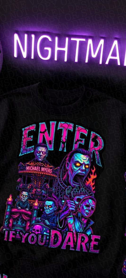 mike roller coaster Tee- Sleepy Saturday