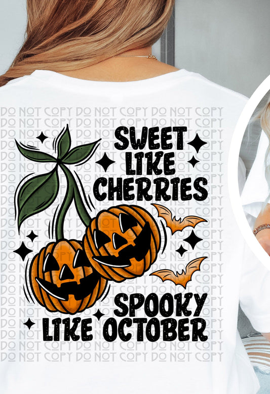 Sweet like cherries Tee- Sleepy Saturday