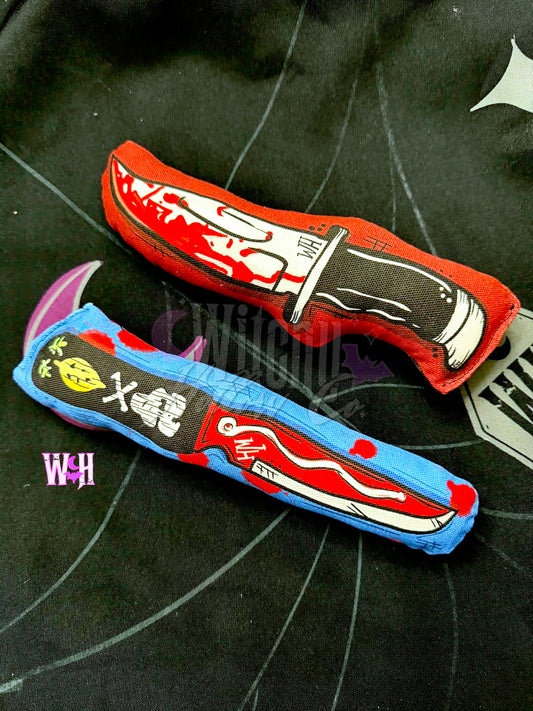 Knives Dog Squeaky Toy