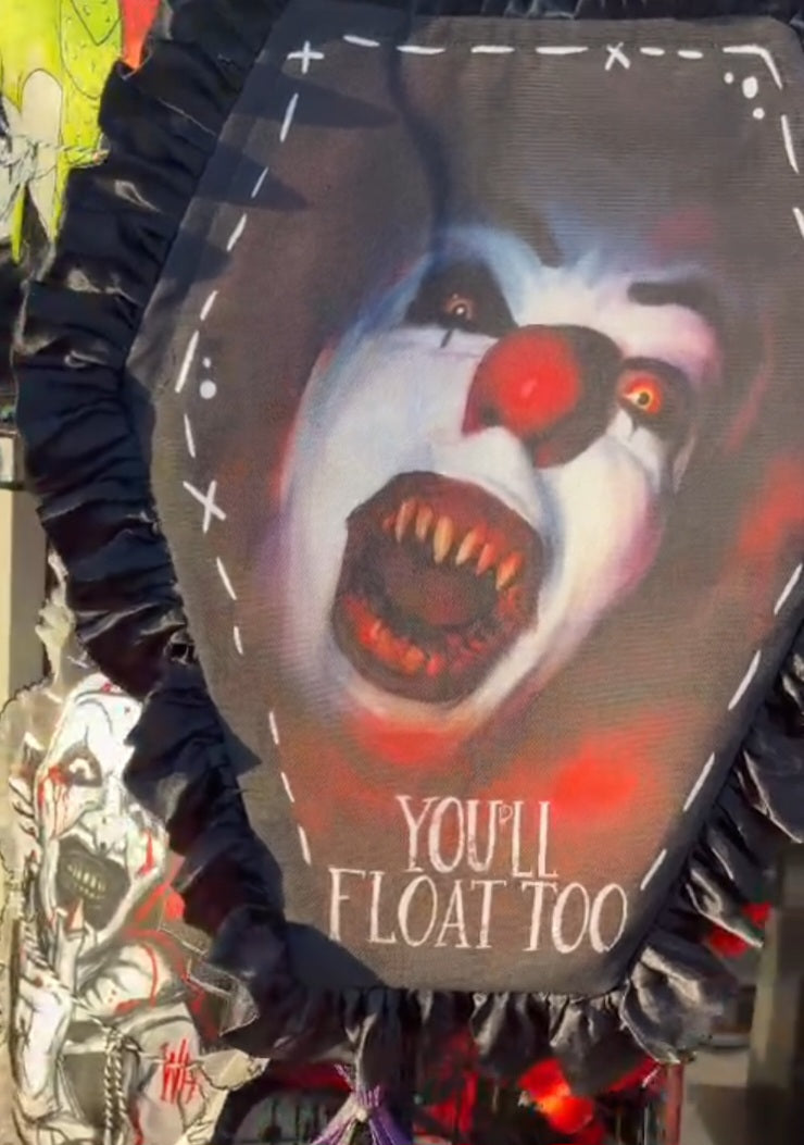 You'll Float Too Coffin Tote