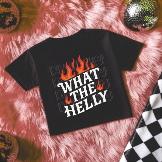 What the helly Tee- Sleepy Saturday