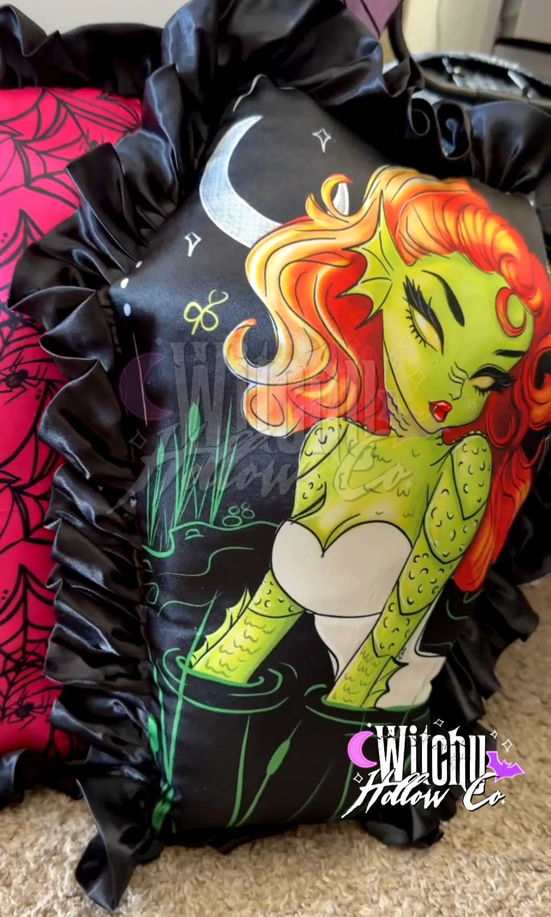Lady Lagoon Coffin Pillow
