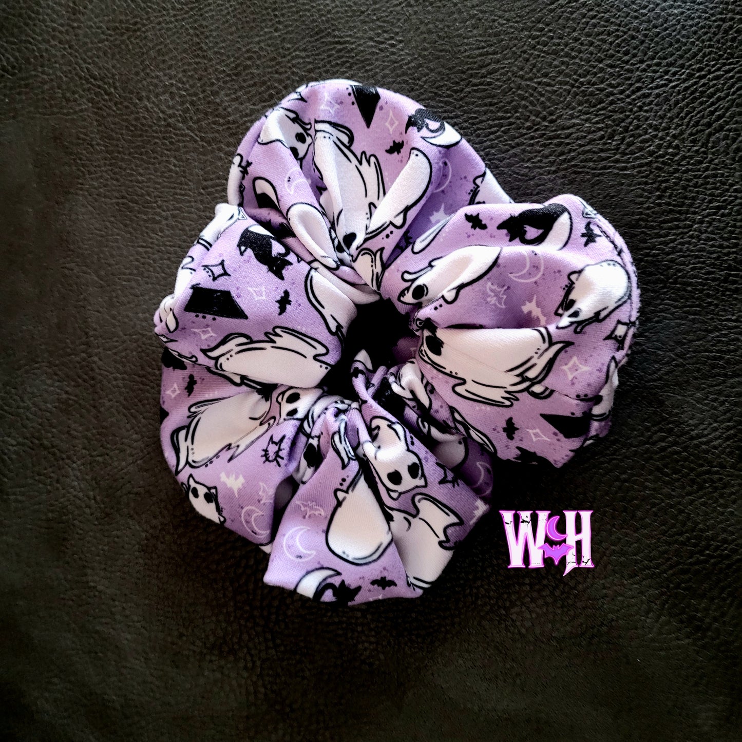 Ghost Kitty Scrunchie