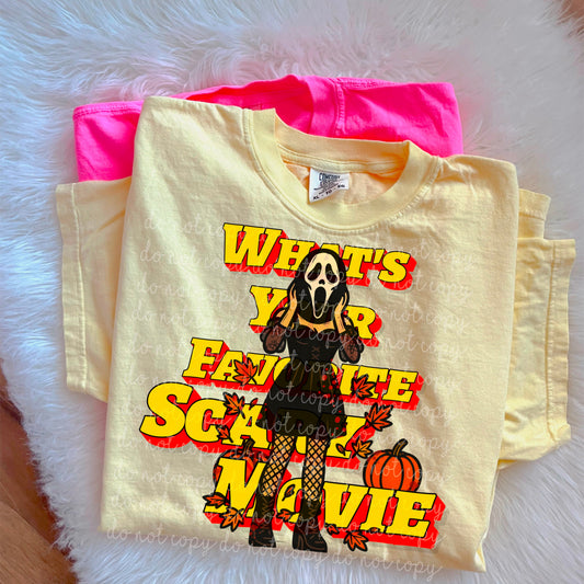 fav movie Tee- Sleepy Saturday