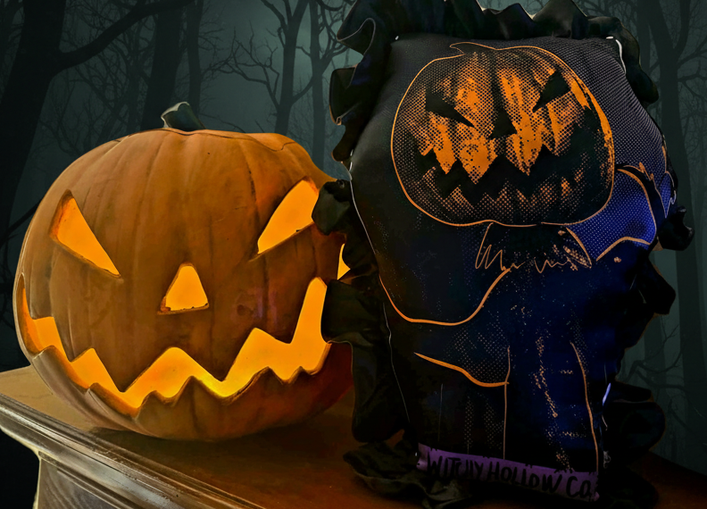 Sleepy Hollow Coffin Pillow