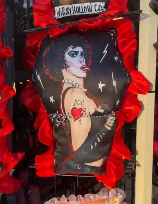 Rocky Horror Coffin Pillow