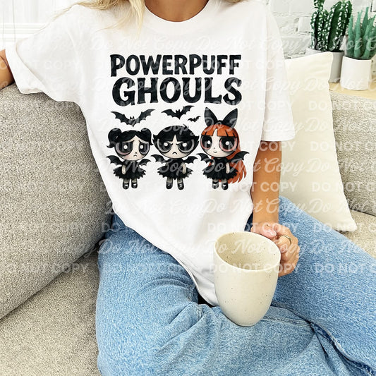 Powerpuff ghouls Tee- Sleepy Saturday