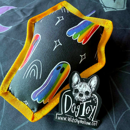 Pride Ghosts Dog Squeaky Toy