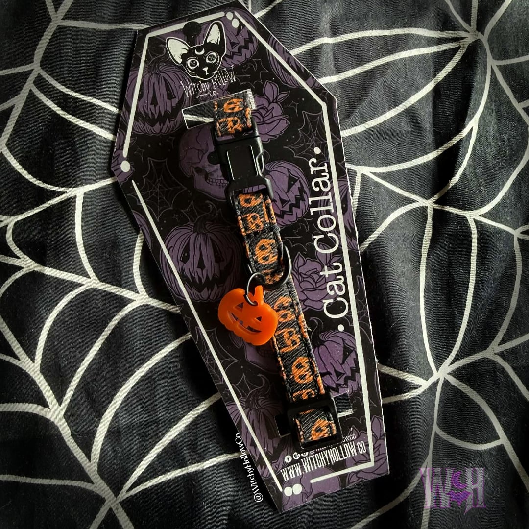 Pumpkin Cat Collar