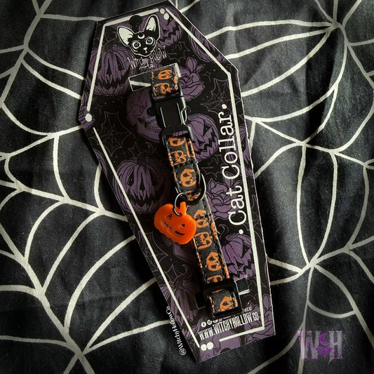 Pumpkin Cat Collar