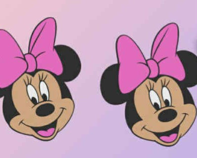 Girl Mouse Straw Topper