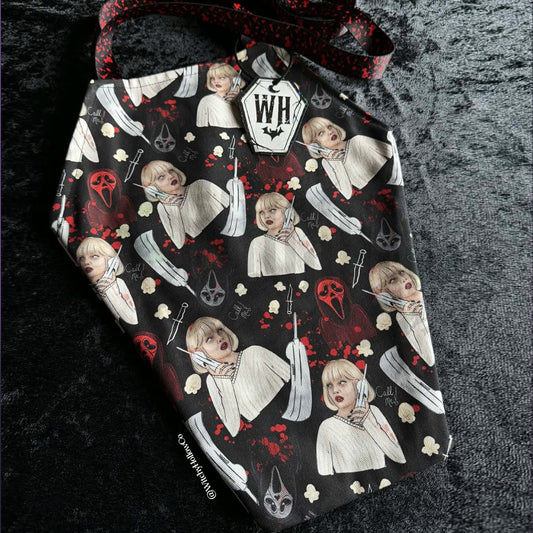 Scary Movies Coffin Tote