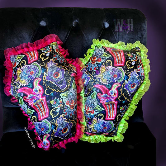 Space Klowns Coffin Pillow