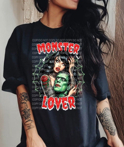 Monster Lover Tee- Sleepy Saturday