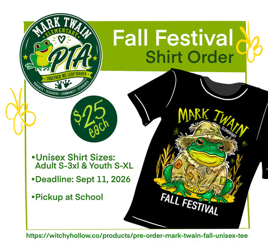 Pre-Order Mark Twain Fall Unisex Tee