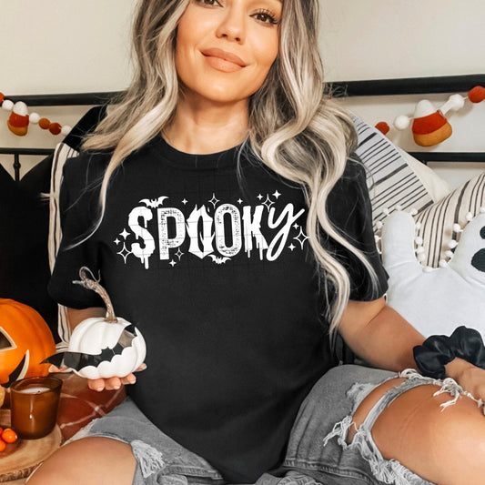 spooky Tee- Sleepy Saturday