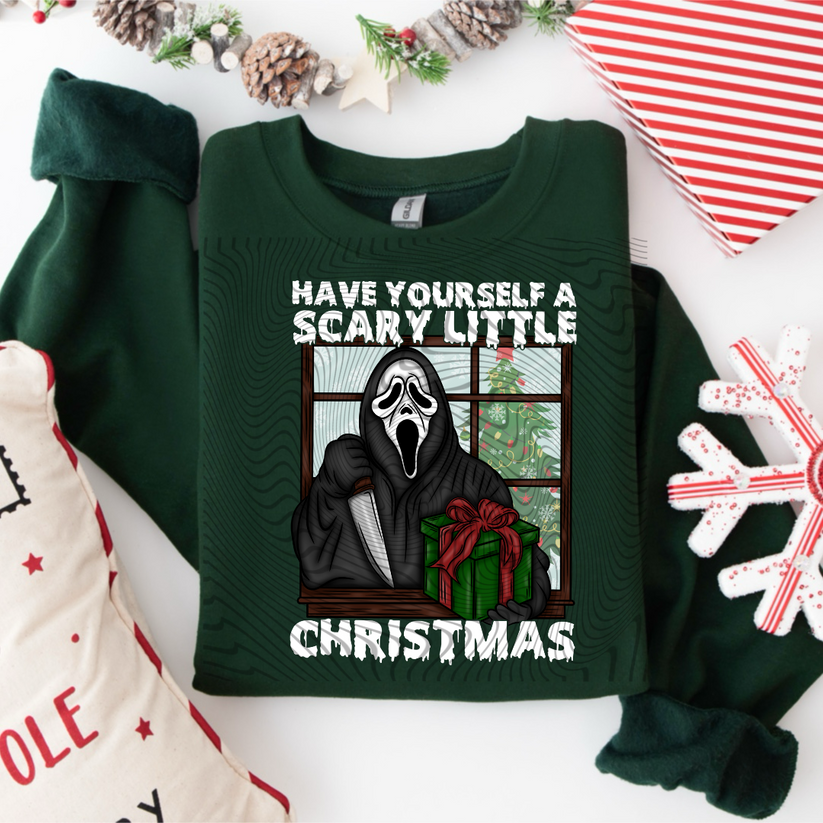 scary little Christmas shirt