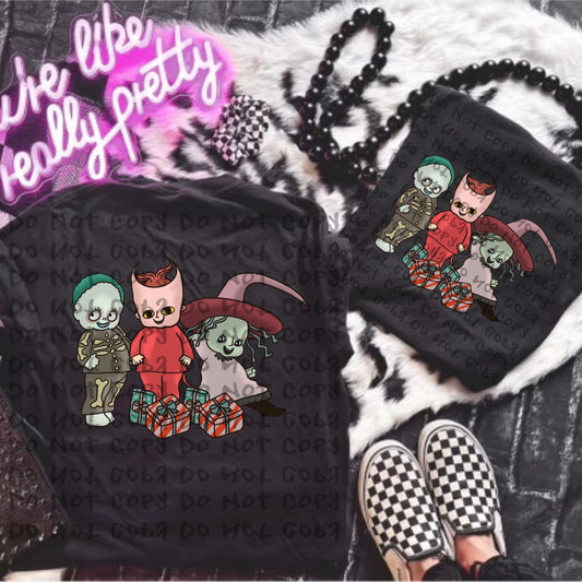 trick r treat Tee- Sleepy Saturday