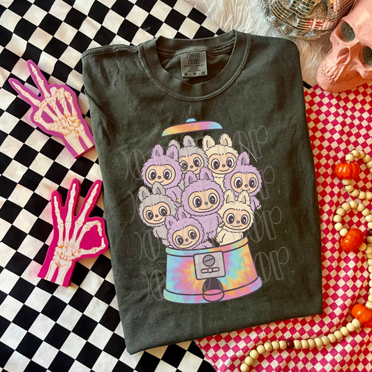 labubu gumball Tee- Sleepy Saturday