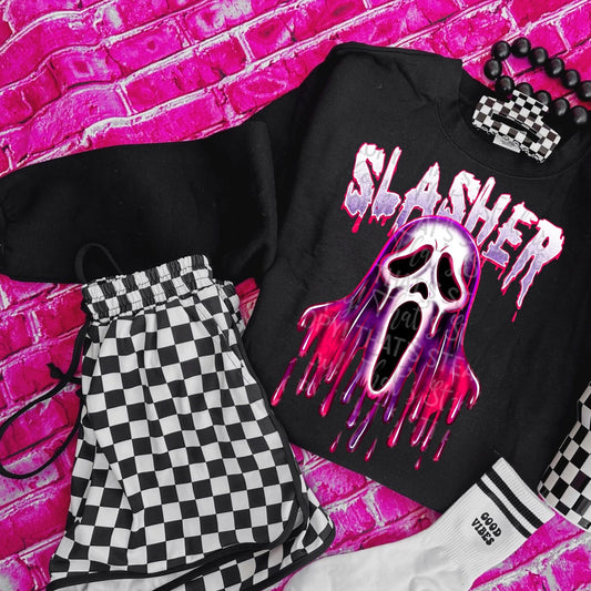 slasher Tee- Sleepy Saturday