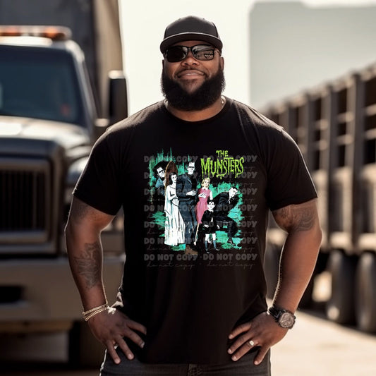 the munsters Tee- Sleepy Saturday