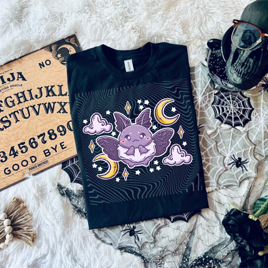 moth Tee- Sleepy Saturday