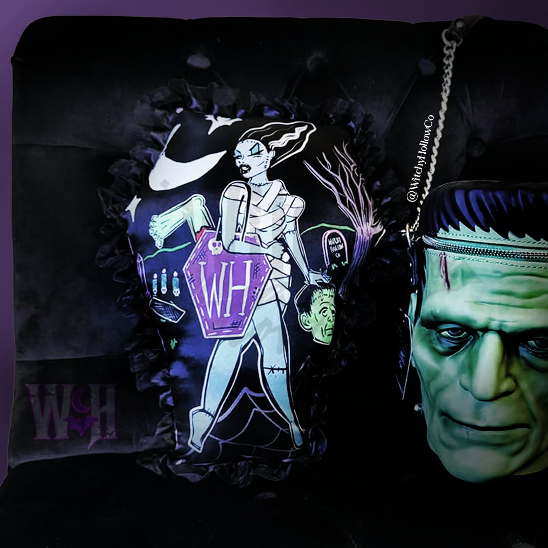 WH Bride Coffin Pillow