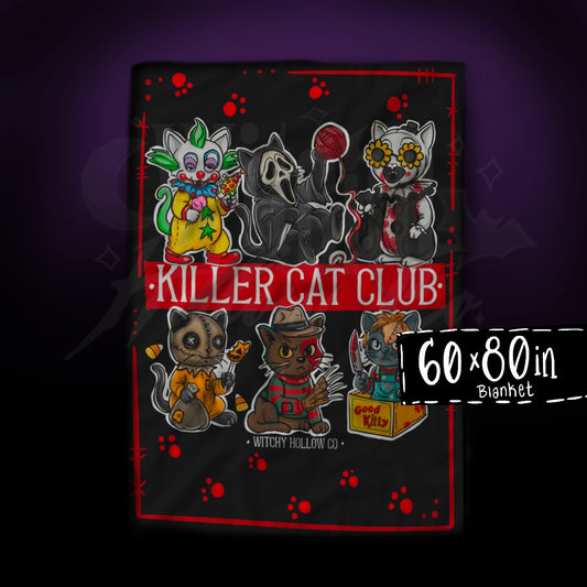 PreOrder Killer Cat Club Blanket