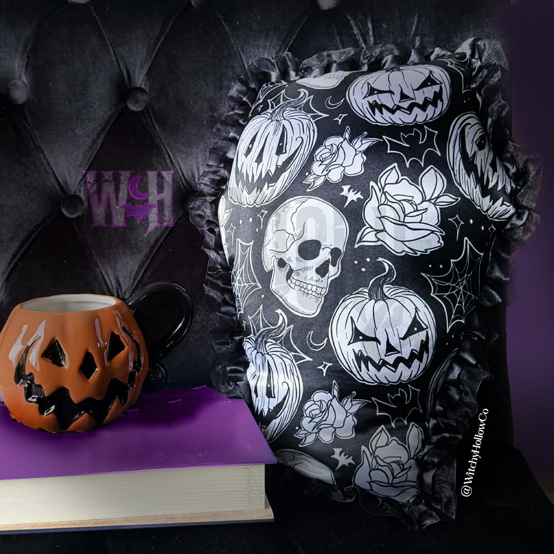 The Hollow Coffin Pillow