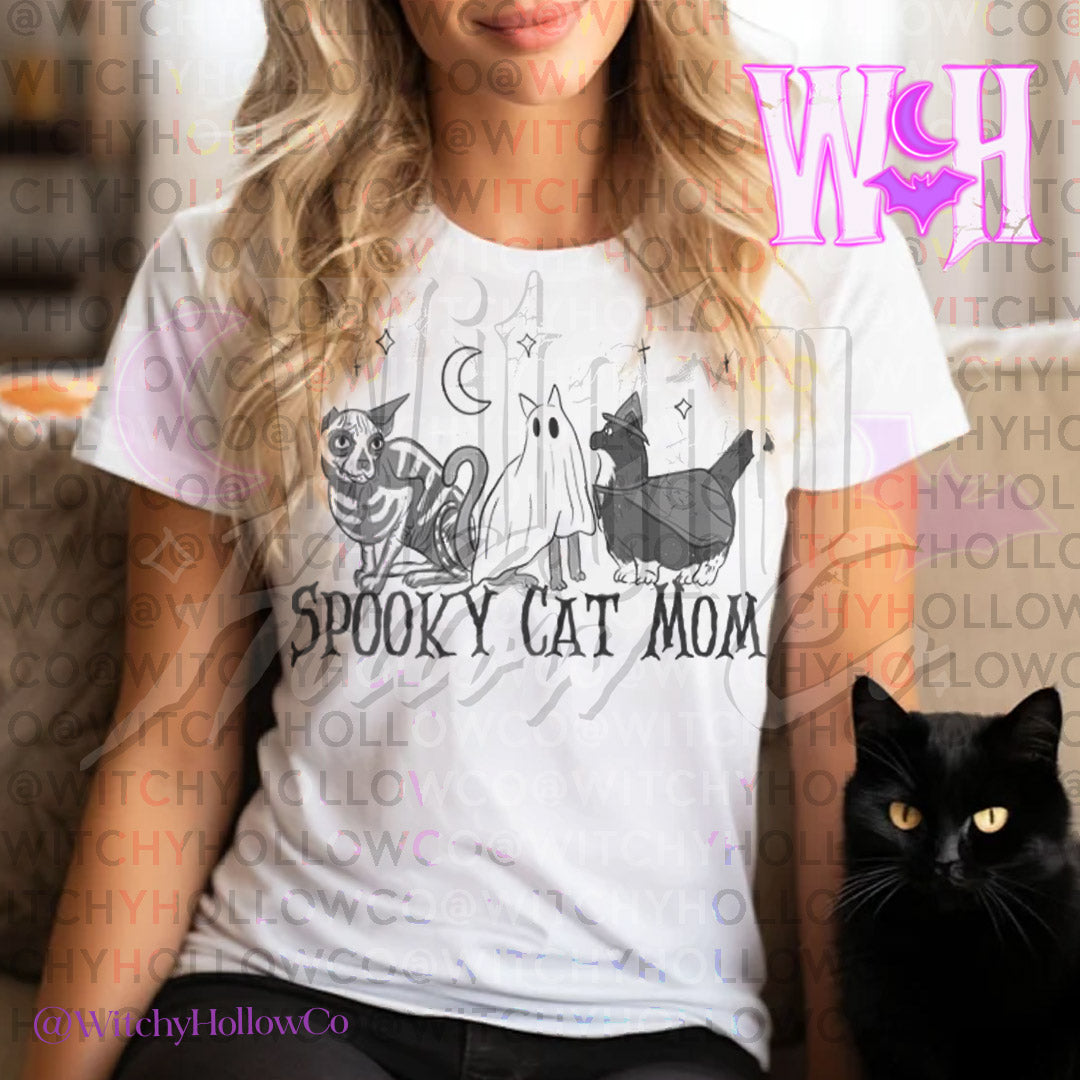 Spooky Cat Mom shirt