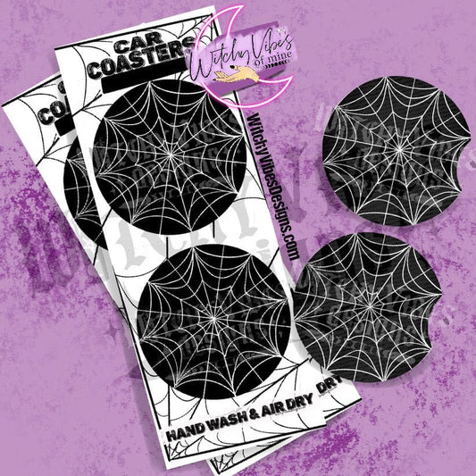 Web car coasters