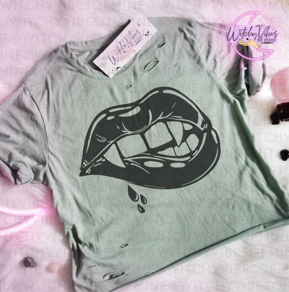 Vampire Lips Shirt