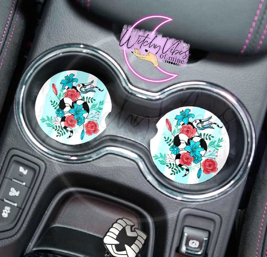 Sandworm Floral coasters