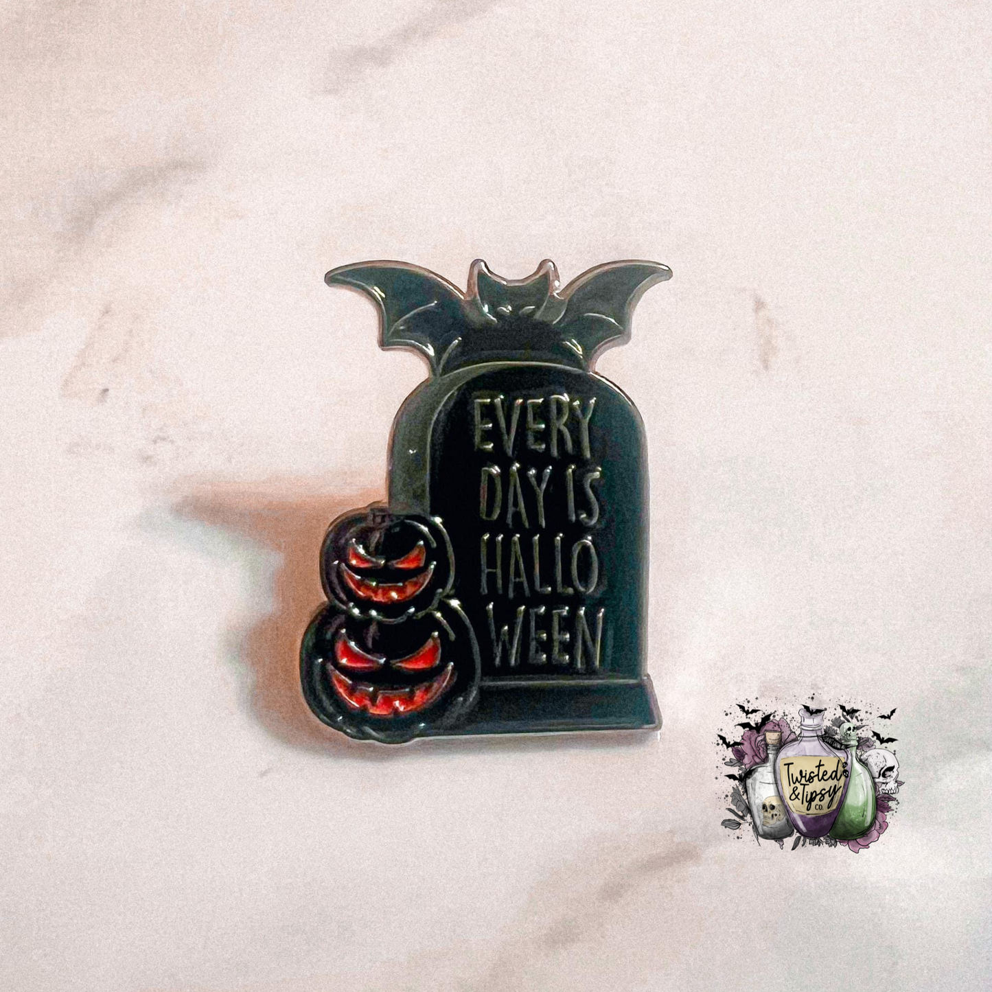 Everyday is Halloween Enamel Pin