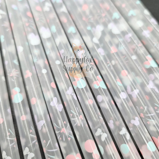 Pastel Ears Straws- 10in