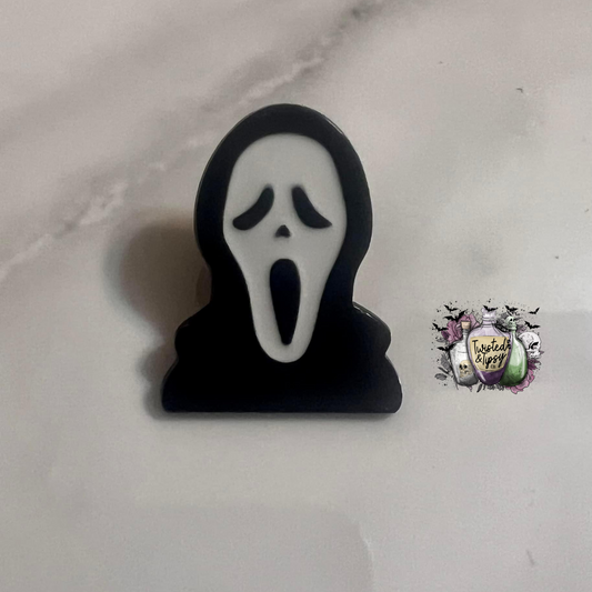 Scream Enamel Pin