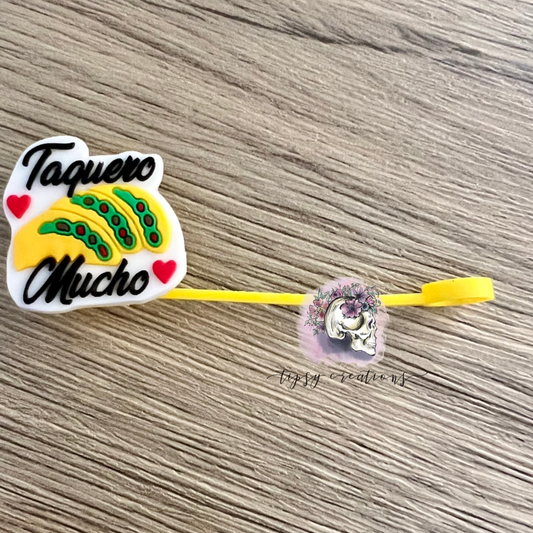 Taco Straw Topper